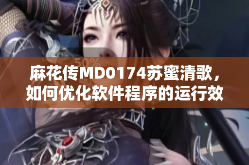 麻花传MD0174苏蜜清歌，如何优化软件程序的运行效率？