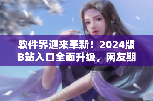 软件界迎来革新！2024版B站入口全面升级，网友期待软件优化功能介绍