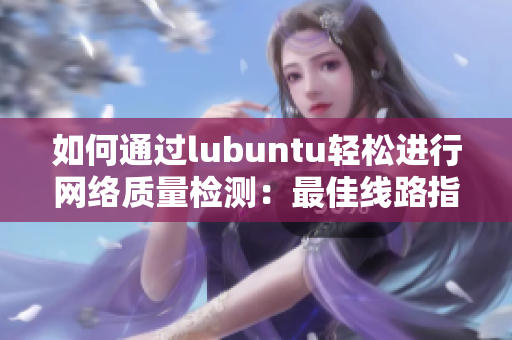 如何通过lubuntu轻松进行网络质量检测：最佳线路指南