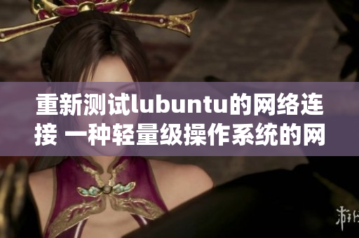 重新测试lubuntu的网络连接 一种轻量级操作系统的网络连接测试