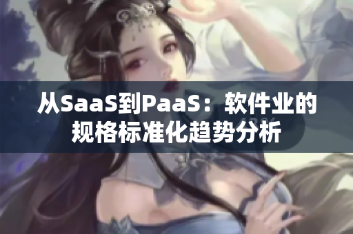 从SaaS到PaaS：软件业的规格标准化趋势分析