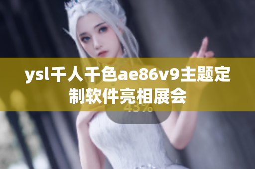 ysl千人千色ae86v9主题定制软件亮相展会