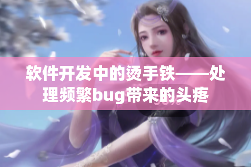 软件开发中的烫手铁——处理频繁bug带来的头疼