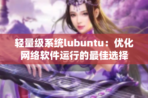 轻量级系统lubuntu：优化网络软件运行的最佳选择