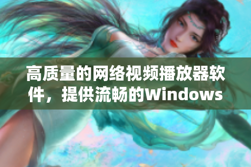 高质量的网络视频播放器软件，提供流畅的Windows系统体验