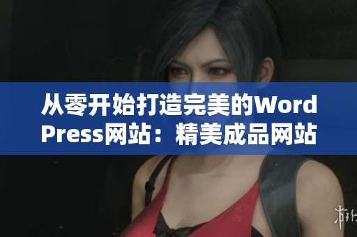 从零开始打造完美的WordPress网站：精美成品网站制作教程