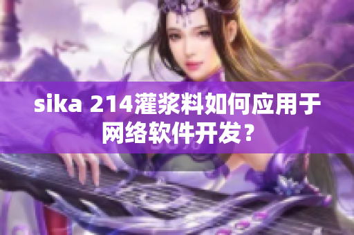 sika 214灌浆料如何应用于网络软件开发？