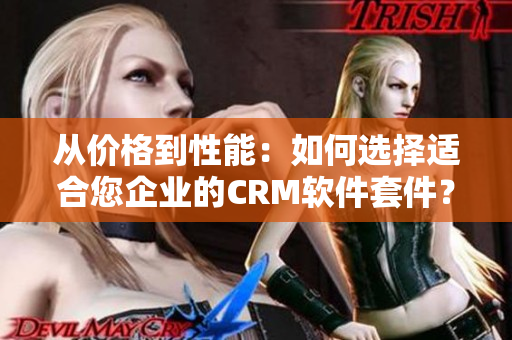 从价格到性能：如何选择适合您企业的CRM软件套件？