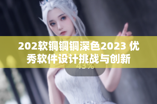 202软铜铜铜深色2023 优秀软件设计挑战与创新