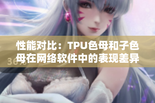 性能对比：TPU色母和子色母在网络软件中的表现差异