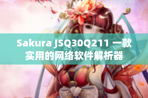 Sakura JSQ30Q211 一款实用的网络软件解析器