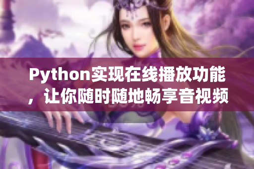 Python实现在线播放功能，让你随时随地畅享音视频