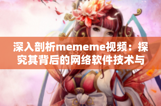 深入剖析mememe视频：探究其背后的网络软件技术与创新