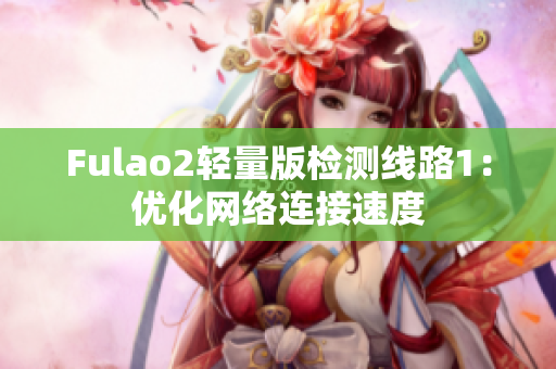 Fulao2轻量版检测线路1：优化网络连接速度