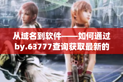 从域名到软件——如何通过by.63777查询获取最新的软件下载信息