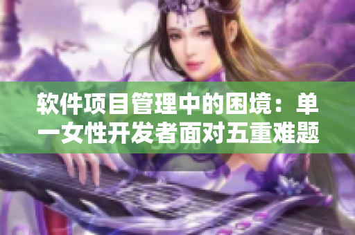 软件项目管理中的困境：单一女性开发者面对五重难题