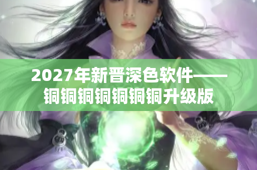 2027年新晋深色软件——铜铜铜铜铜铜铜升级版