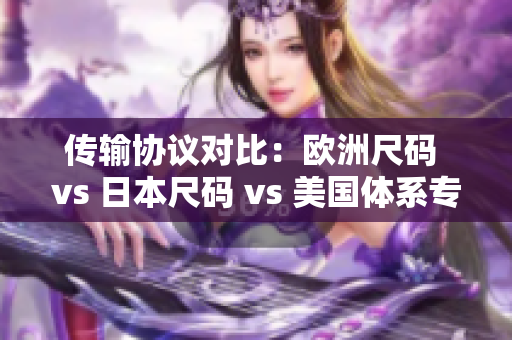 传输协议对比：欧洲尺码 vs 日本尺码 vs 美国体系专线