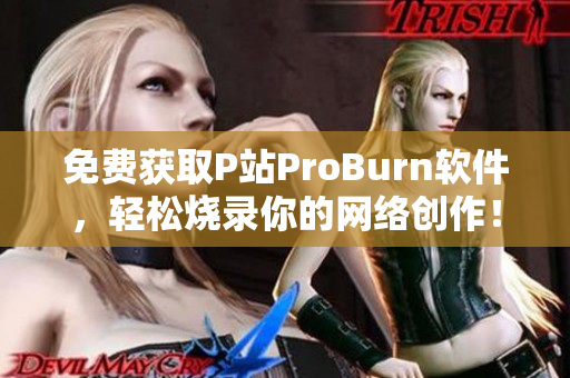 免费获取P站ProBurn软件，轻松烧录你的网络创作！