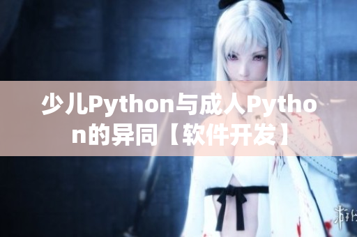 少儿Python与成人Python的异同【软件开发】