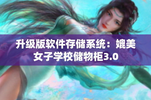 升级版软件存储系统：媲美女子学校储物柜3.0