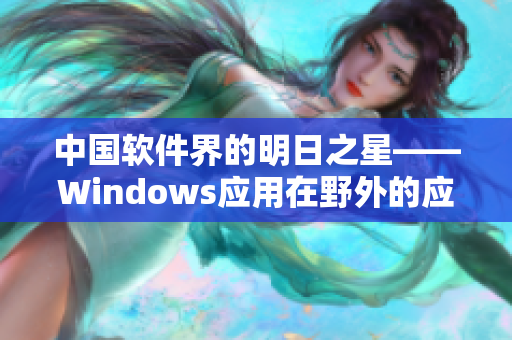 中国软件界的明日之星——Windows应用在野外的应用与发展