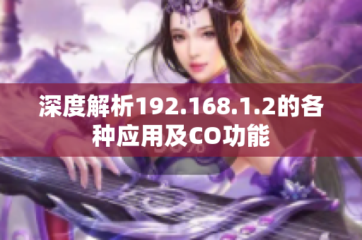 深度解析192.168.1.2的各种应用及CO功能