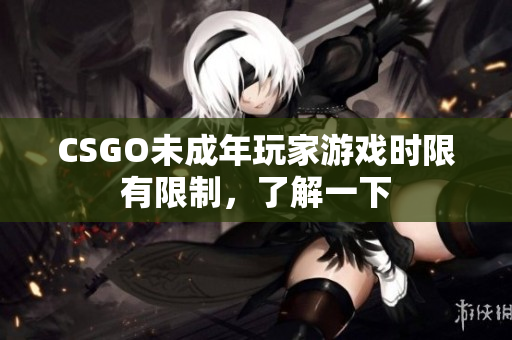 CSGO未成年玩家游戏时限有限制，了解一下