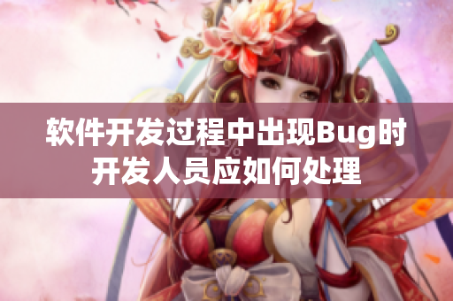 软件开发过程中出现Bug时开发人员应如何处理