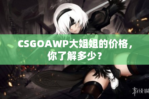 CSGOAWP大姐姐的价格，你了解多少？