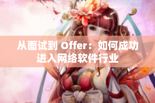 从面试到 Offer：如何成功进入网络软件行业