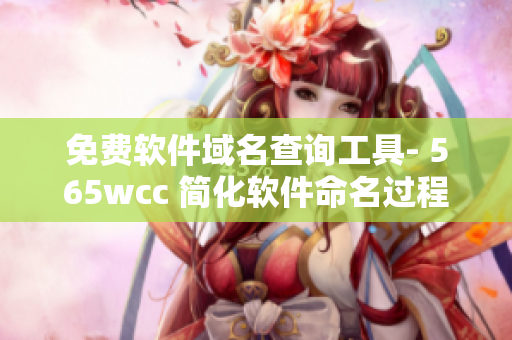 免费软件域名查询工具- 565wcc 简化软件命名过程