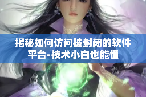 揭秘如何访问被封闭的软件平台-技术小白也能懂