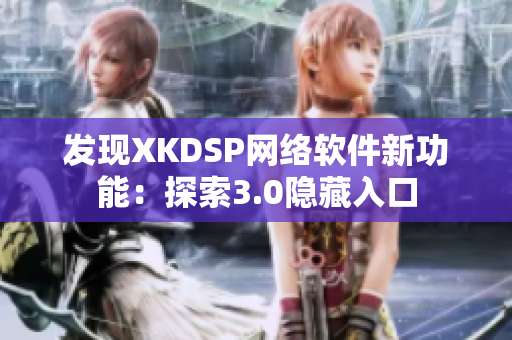 发现XKDSP网络软件新功能：探索3.0隐藏入口