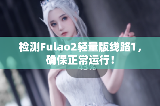 检测Fulao2轻量版线路1，确保正常运行！