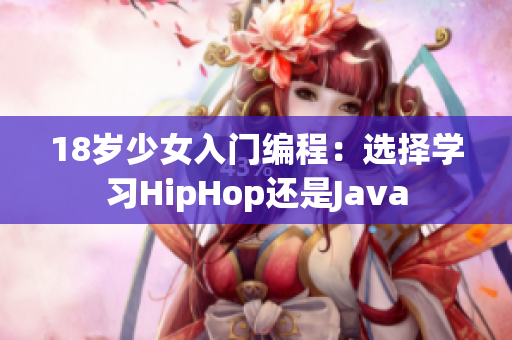 18岁少女入门编程：选择学习HipHop还是Java