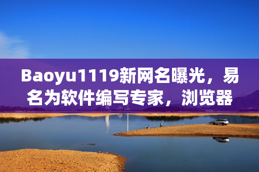 Baoyu1119新网名曝光，易名为软件编写专家，浏览器插件常客