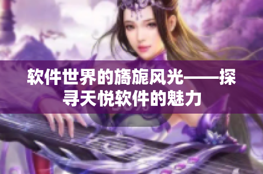 软件世界的旖旎风光——探寻天悦软件的魅力