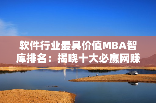 软件行业最具价值MBA智库排名：揭晓十大必赢网赚项目