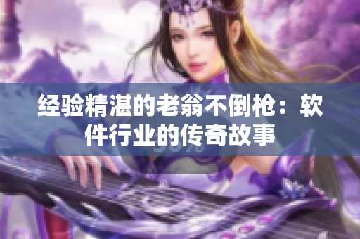 经验精湛的老翁不倒枪：软件行业的传奇故事