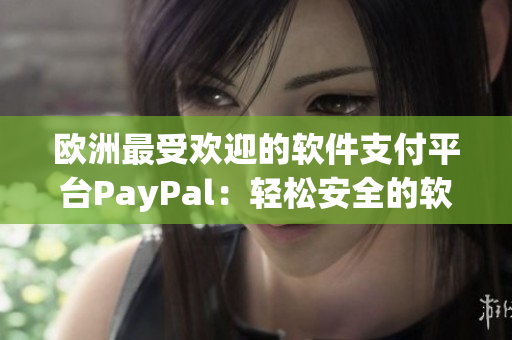 欧洲最受欢迎的软件支付平台PayPal：轻松安全的软件交易方式