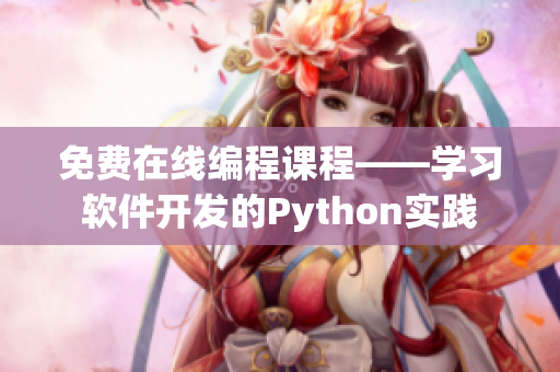 免费在线编程课程——学习软件开发的Python实践