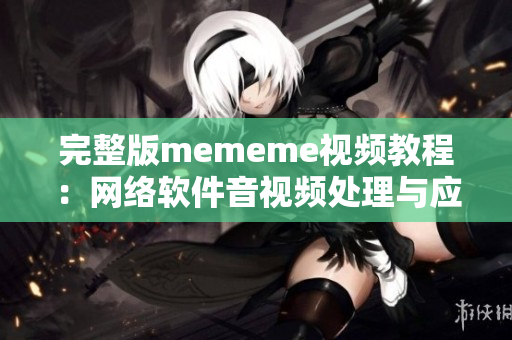 完整版mememe视频教程：网络软件音视频处理与应用技巧