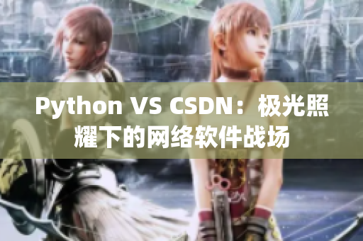 Python VS CSDN：极光照耀下的网络软件战场