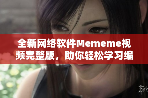 全新网络软件Mememe视频完整版，助你轻松学习编程技巧