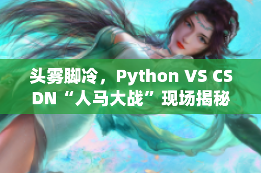 头雾脚冷，Python VS CSDN“人马大战”现场揭秘