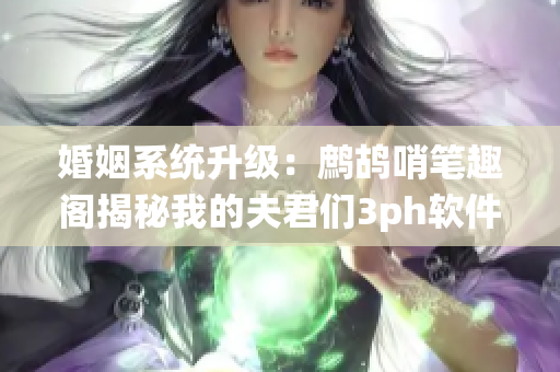 婚姻系统升级：鹧鸪哨笔趣阁揭秘我的夫君们3ph软件新功能