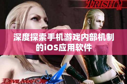 深度探索手机游戏内部机制的iOS应用软件