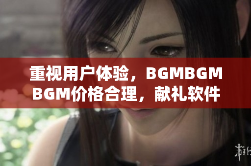 重视用户体验，BGMBGMBGM价格合理，献礼软件爱好者