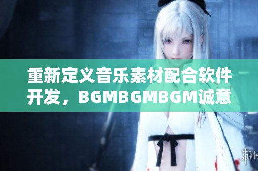 重新定义音乐素材配合软件开发，BGMBGMBGM诚意推出全新价格方案